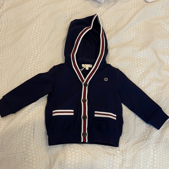 💥🎊🎉SOLD🎉🎊💥Gucci infant hooded sweater - Picture 2 of 5